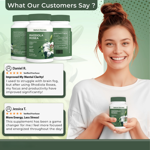 NatureSecrets Rhodiola Rosea Capsules