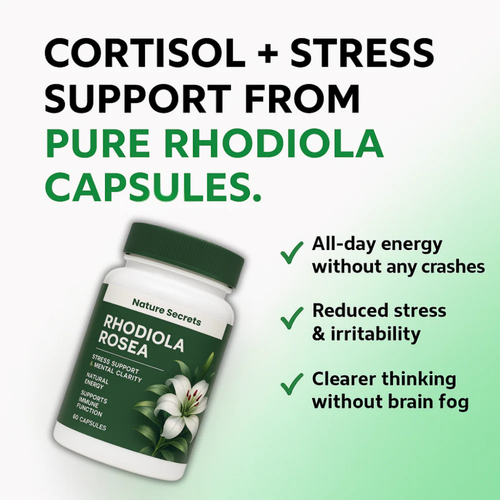 NatureSecrets Rhodiola Rosea Capsules