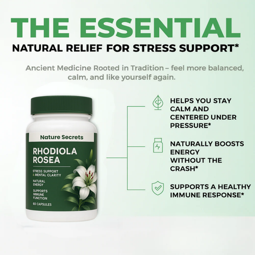 NatureSecrets Rhodiola Rosea Capsules